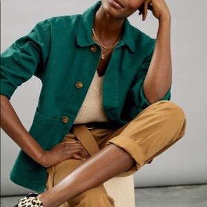 Anthropologie Billie Utility Shirt Jacket, size M, NWOT